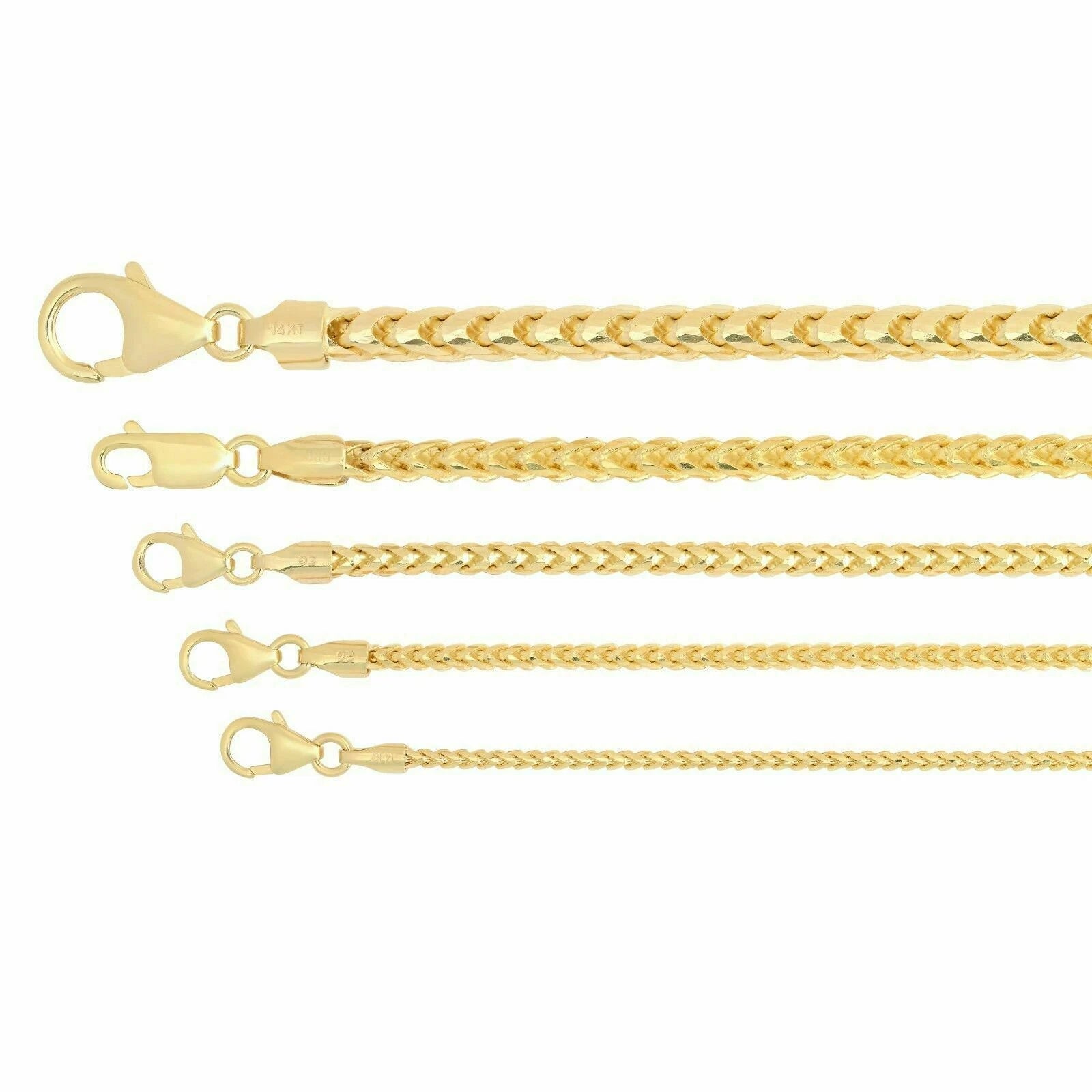 14K Solid Franco Chain